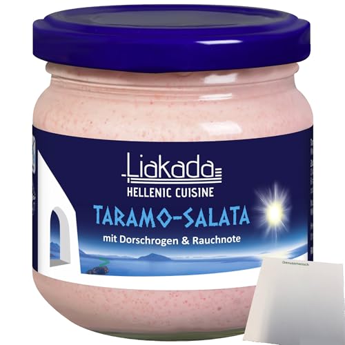 usy Bundle für Liakada Taramo-Salata Mit Dorschrogen (160g Glas) + usy Block von usy