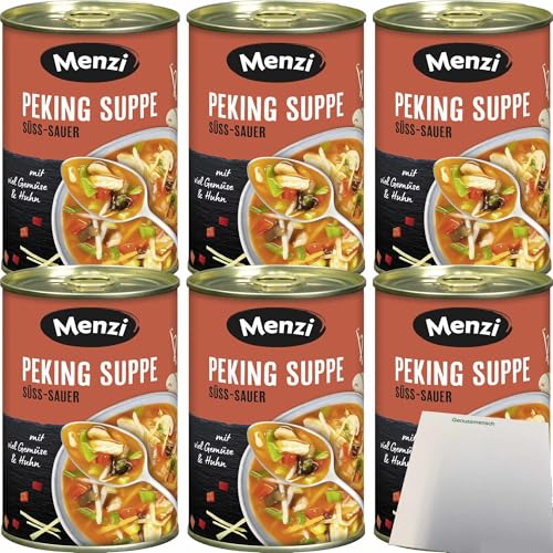 usy Bundle für Menzi Peking Suppe 6er Pack (6x400ml Dose) + usy Block von usy