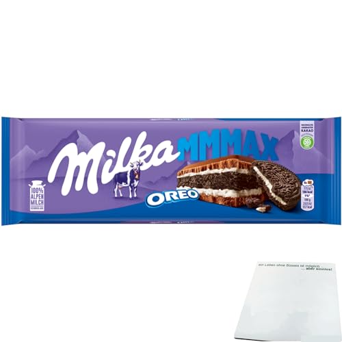 Milka Oreo Schokolade MMMAX (300g Großtafel) + usy Block von usy