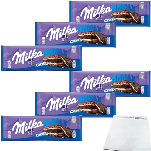 Milka Oreo Schokolade MMMAX 6er Pack (6x300g Großtafel) + usy Block von usy