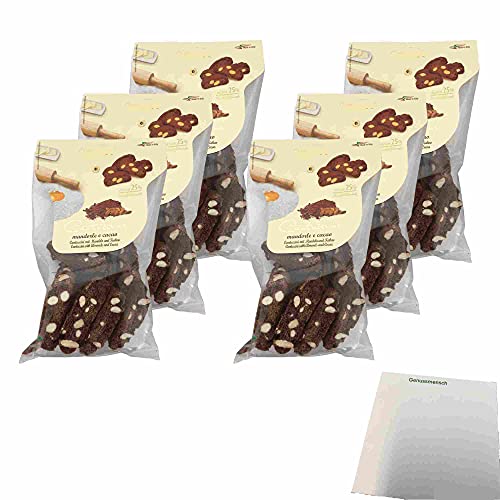 Monardo Cantuccini mit Mandeln und Kakao 6er Pack (6x220g) + usy Block von usy