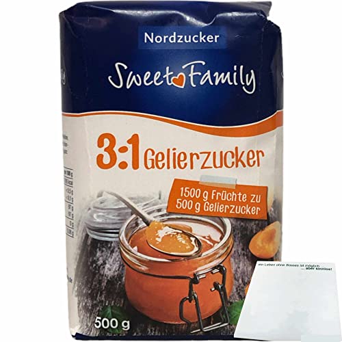 Nordzucker Gelierzucker 3zu1 (500g Packung) + usy Block von usy