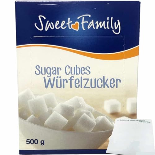 Nordzucker Sweet Family Würfelzucker (500g Packung)+usy Block von usy