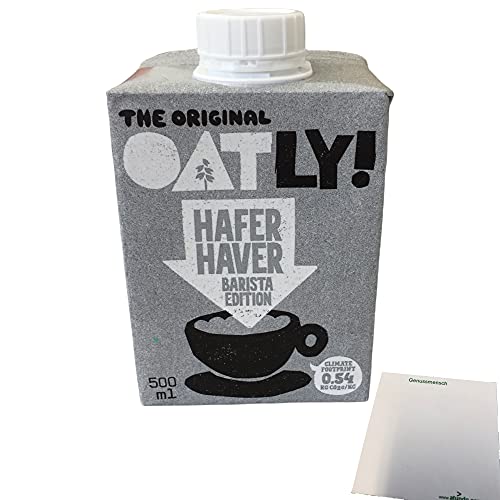 Oatly Hafer-Drink Barista Edition (500ml Pack) + usy Block von usy