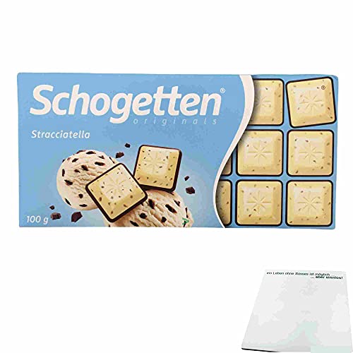 Schogetten Stracciatella (100g Packung) + usy Block von usy