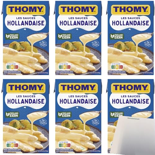 Thomy Les Sauce Hollandaise 6er Pack (6x250ml Packung) + usy Block von usy