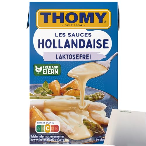 Thomy Les Sauce Hollandaise Lactosefrei (250ml Packung) + usy Block von usy