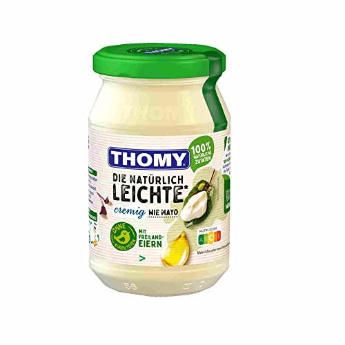 Thomy die Natürlich Leichte Mayonnaise (500ml Glas) + usy Block von usy