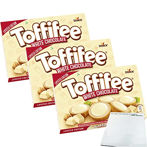 Toffifee White Chocolate Office Pack (3x125g Packung) + usy Block von usy