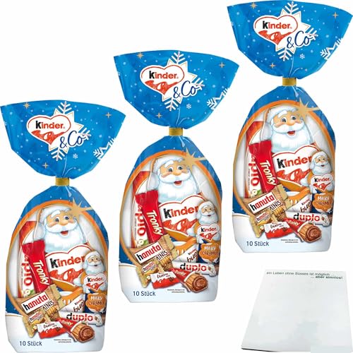 kinder & Co. Mix Beutel 3er Pack (3x199g Packung) + usy Block von usy