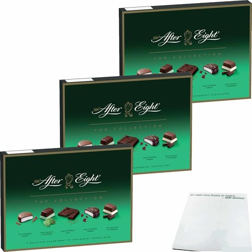 usy Bundle für After Eight Mint The Collection Box diverse Minz-Pralinen 3er Pack (3x199g Packung) + usy Pack von usy