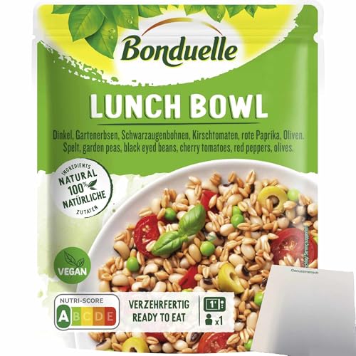 usy Bundle für Bonduelle Lunch Bowl Dinkel (250g Beutel) + usy Block von usy