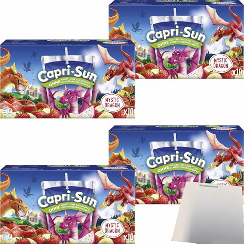 usy Bundle für Capri Sun Mystic Dragon 4er Pack (40x200ml Packung) + usy Block von usy