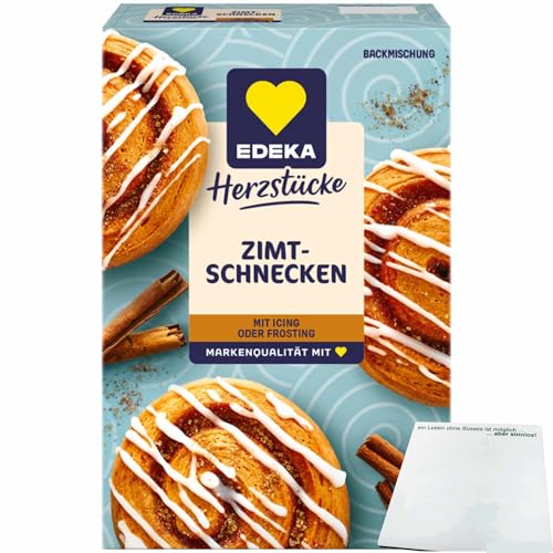 usy Bundle für EDEKA Herzstücke Zimt Schnecken (567g Packung) + usy Block von usy