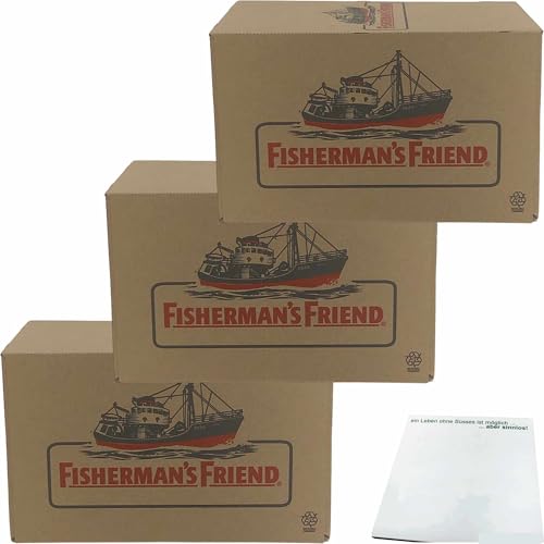 usy Bundle für Fishermans Friend COLA ohne Zucker VPE 3 Kartons (72x25g Packung) + usy Block von usy