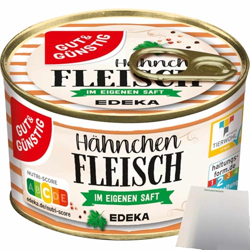 usy Bundle für G&G Hähnchenfleisch im eigenen Saft (300g Dose) + usy Block von usy