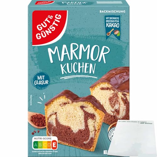 usy Bundle für G&G Marmorkuchen mit Glasur (480g Packung) + usy Block von usy