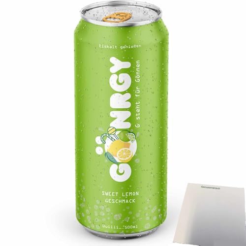 usy Bundle für GÖNRGY Sweet Lemon by Montanablack (0,5l Dose) incl. DPG Pfand + usy Block von usy