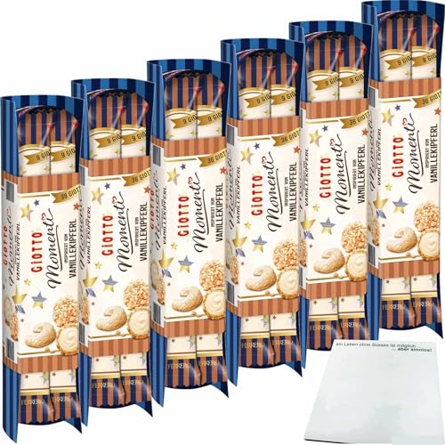 usy Bundle für Giotto Momenti Vanillekipferl 6er Pack (6x154g Packung) + usy Block von usy