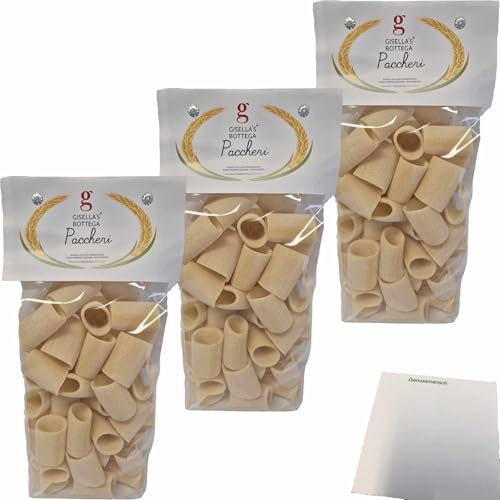 usy Bundle für Gisellas Bottega Paccheri 3er Pack (3x500g Packung) + usy Block von usy