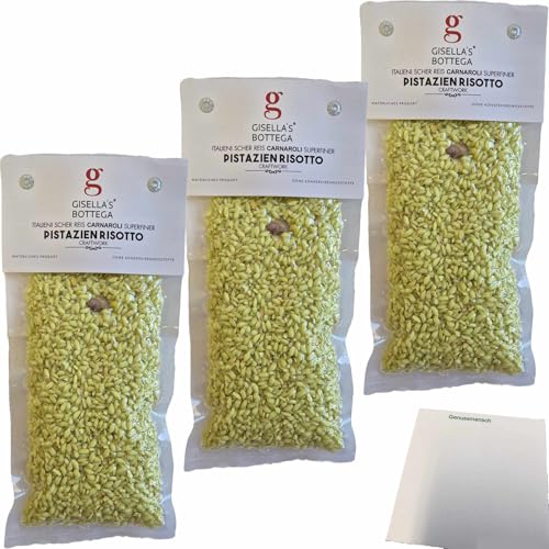 usy Bundle für Gisellas Bottega Pistazien Risotto 3er Pack (3x200g Packung) + usy Block von usy