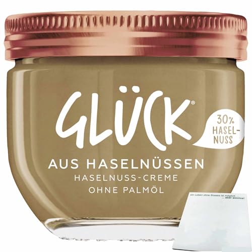 usy Bundle für Glück aus Haselnüssen (200g Glas) + usy Block von usy