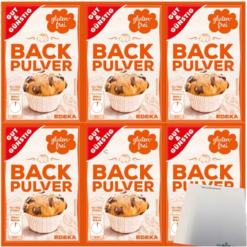 usy Bundle für Gut & Günstig Backpulver 6er Pack (6x150g Beutel) + usy Block von usy