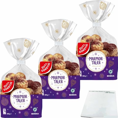 usy Bundle für Gut&Günstig Marmor Taler 3er Pack (3x200g Packung) + usy Block von usy