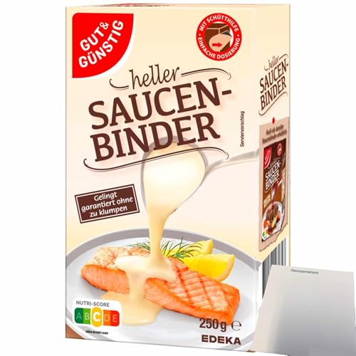 usy Bundle für Gut&Günstig Soßenbinder hell (1X250g Packung) + usy Block von usy