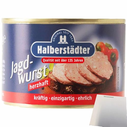 usy Bundle für Halberstädter Jagdwurst (160g Dose) + usy Block von usy