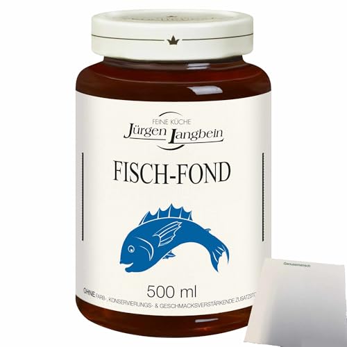 usy Bundle für Jürgen Langbein Fisch-Fond (500ml Glas) + usy Block von usy