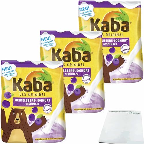 usy Bundle für Kaba Heidelbeere-Joghurt 3er Pack (3x400g Packung) + usy Block von usy