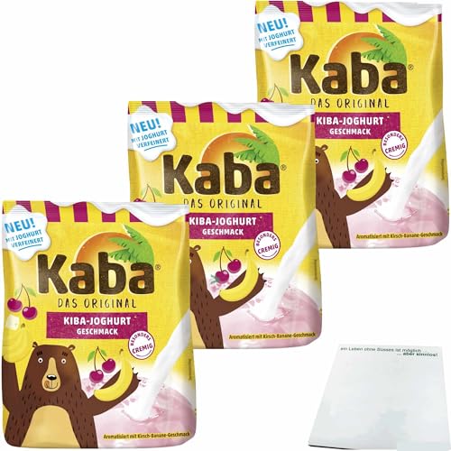 usy Bundle für Kaba Kiba-Joghurt 3er Pack (3x400g Packung) + usy Block von usy