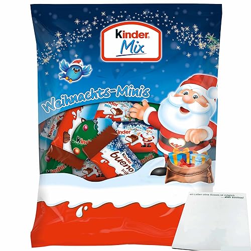 usy Bundle für Kinder Mix Beutel Weihnachts-Minis (153g Packung) + usy Block von usy