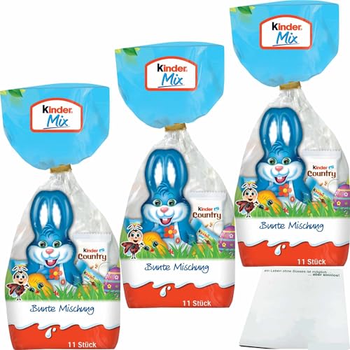 usy Bundle für Kinder Mix Bunte Mischung Ostern 3er Pack (3x132g Packung) + usy Block von usy