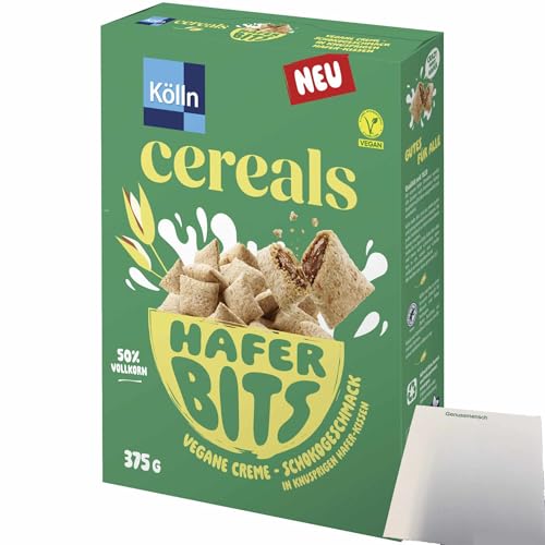 usy Bundle für Kölln Cereals Hafer Bits Schoko (375g Packung) + usy Block von usy