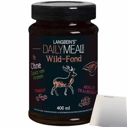 usy Bundle für Langbeins DailyMeal Wild Fond (400ml Glas) + usy Block von usy