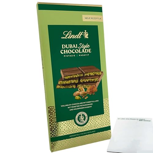 usy Bundle für Lindt Dubai Style Chocolade (145g Tafel) + usy Block von usy