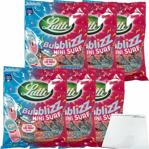 usy Bundle für Lutti Bubblizz Mini Surf 6er Pack (6x180g Packung) + usy Block von usy