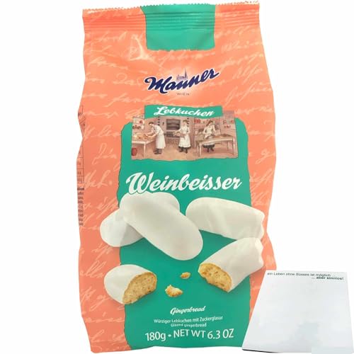 usy Bundle für Manner Lebkuchen Weinbeisser (180g Packung) + usy Block von usy