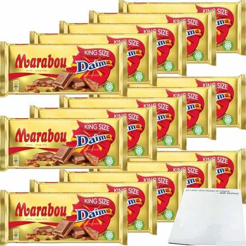 usy Bundle für Marabou Schokolade Daim VPE (15x220g Tafel) + usy Block von usy