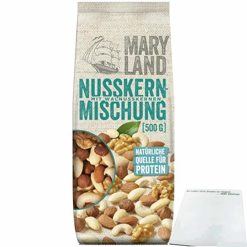 usy Bundle für Maryland Nusskernmischung (1x500g Beutel) + usy Block von usy