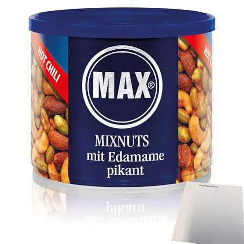 usy Bundle für Max MixNuts mit Edamame pikant Hot Chili (250g Dose) + usy Block von usy