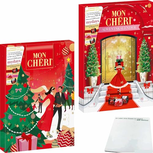 usy Bundle für Mon Cheri Adventskalender (252g Packung) keine Motivwahl + usy Block von usy