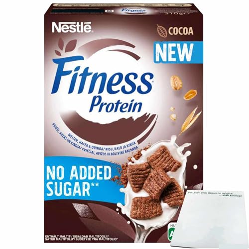 usy Bundle für Nestle Fitness Cocoa Protein Cereal (310g Packung) + usy Block von usy