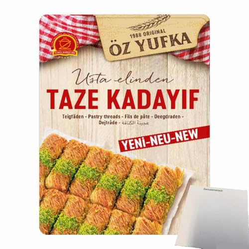 usy Bundle für Öz Kadayif-Teigfäden Engelshaar (400g Packung) + usy Block von usy