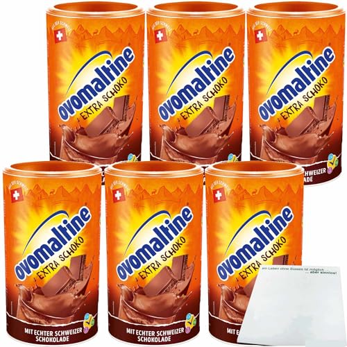 usy Bundle für Ovomaltine Extra Schokolade 6er Pack (6x450g Dose) + usy Block von usy