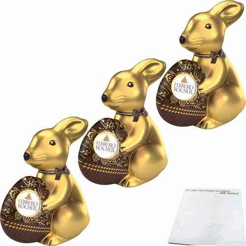 usy Bundle für Rocher Hase Dark Zartbitter 3er Pack (3x60g) + usy Block von usy