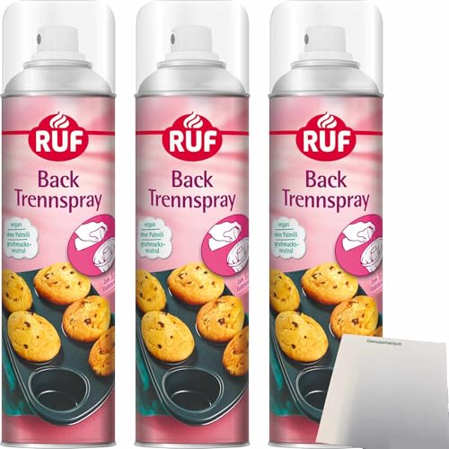 usy Bundle für Ruf Backtrennspray 3er Pack (3x200ml Sprühflasche) + usy Block von usy