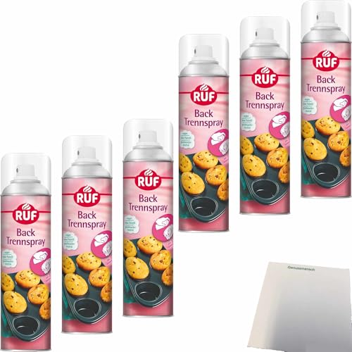 usy Bundle für Ruf Backtrennspray 6er Pack (6x200ml Sprühflasche) + usy Block von usy